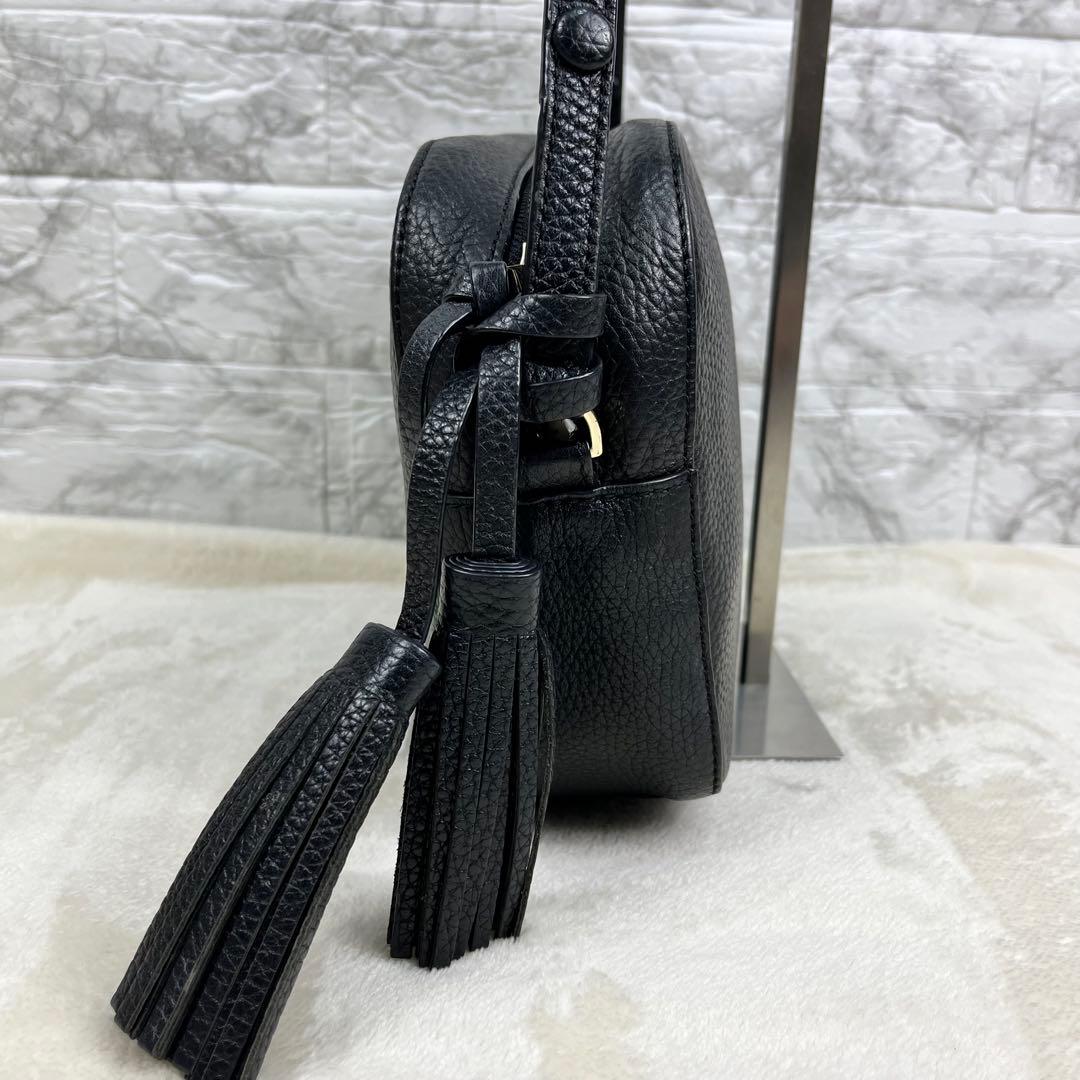 【極美品】 トリーバーチ ショルダーバッグ カメラバッグ 黒 マックグロー