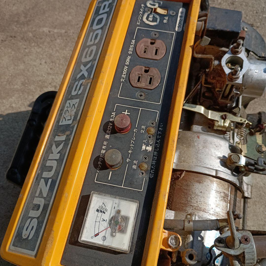 スズキ/SUZUKI☆ポータブルエンジン発電機【SX650R】