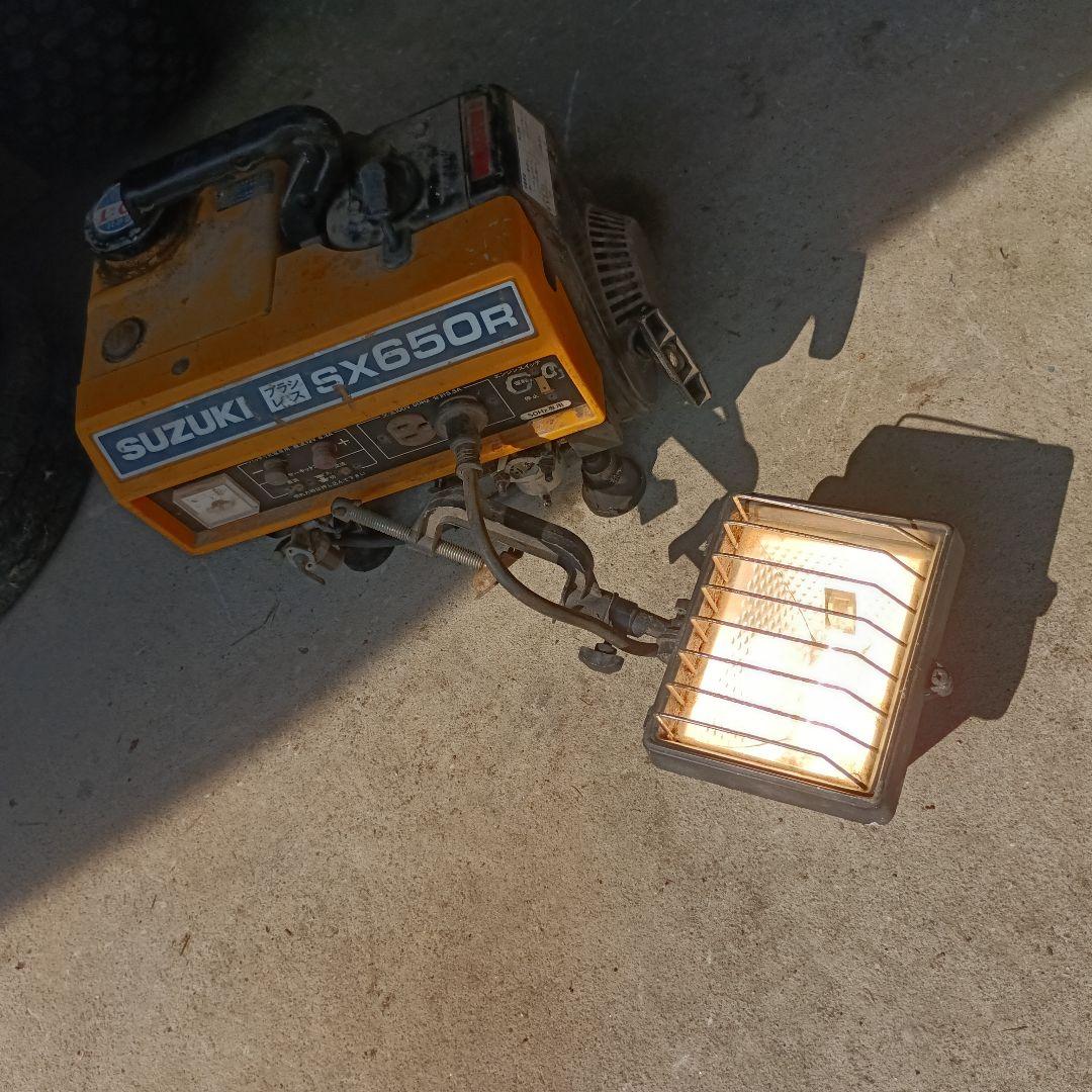 スズキ/SUZUKI☆ポータブルエンジン発電機【SX650R】