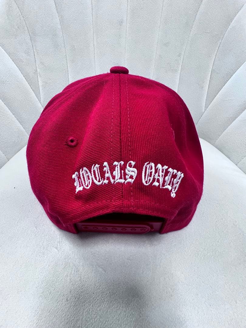LOCALS ONLY キャップ　レッド