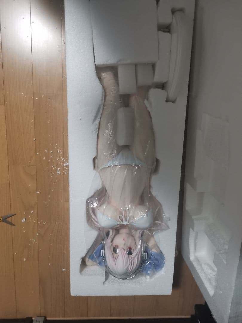 【破損あり】すーぱーそに子　1/2　ポリレジンフィギュア 　ジャンク