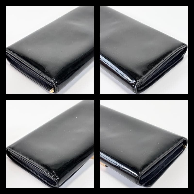 【美品】ルイヴィトン　長財布　エナメル　ブランド　LOUIS VUITTON