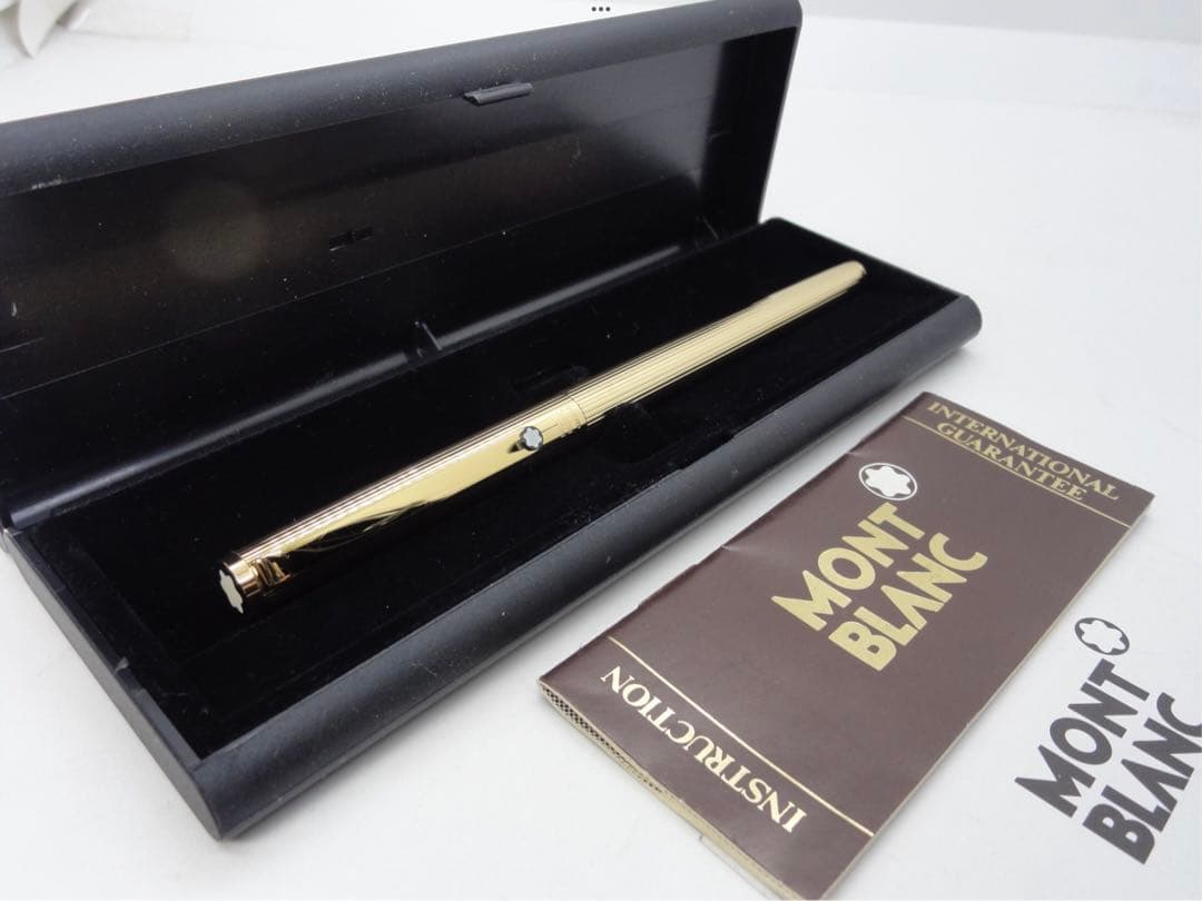 ⭐️モンブラン⭐️金運を呼ぶ総金張り⭐️稀少度の高いNo2147⭐️S-ラインモデル⭐️