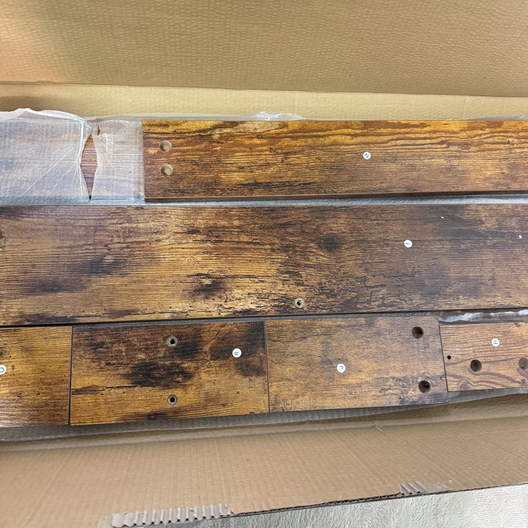 新品 シングルベッド S ベッドフレーム パイプベッド 木製 1467-160