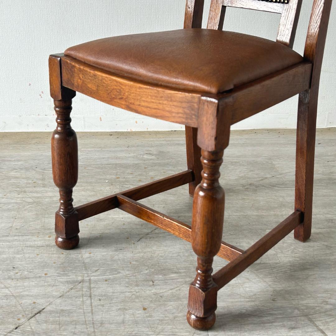 イギリス アンティーク 家具 ダイニング チェア 1930年頃 椅子 591A2