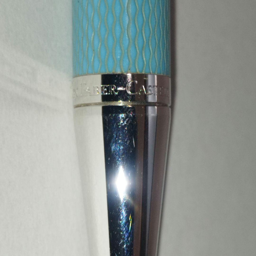 GRAF VON FABER-CASTELL ボールペン ギロシェ ターコイズ