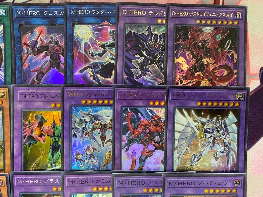 【高レア】遊戯王　M・HERO　本格構築済みデッキ