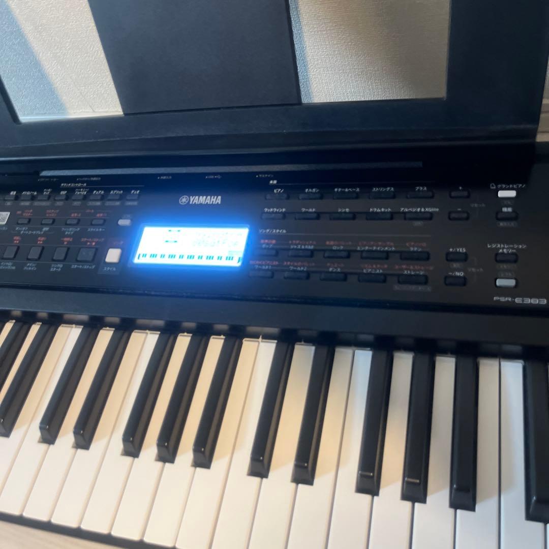 Yamaha PSR-E383 61鍵 キーボード