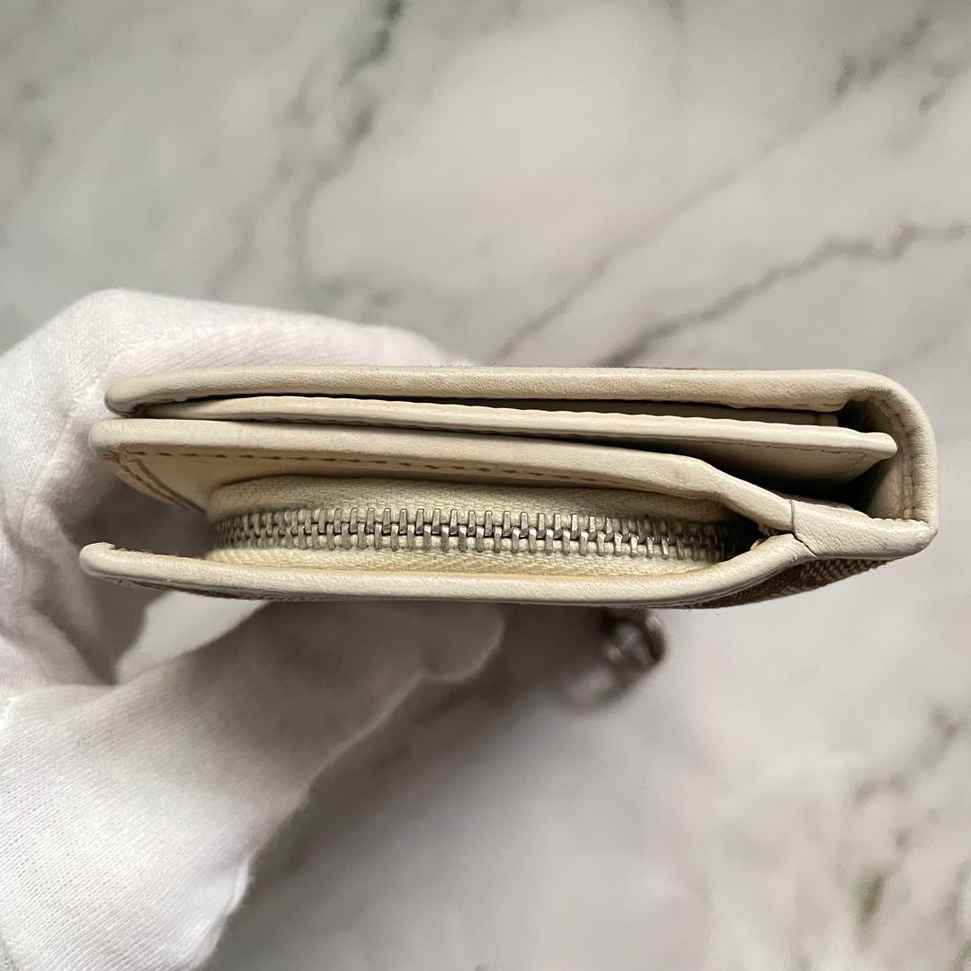 GUCCI グッチ　GGキャンバス　長財布　L字ファスナー　美品　0108-⑤