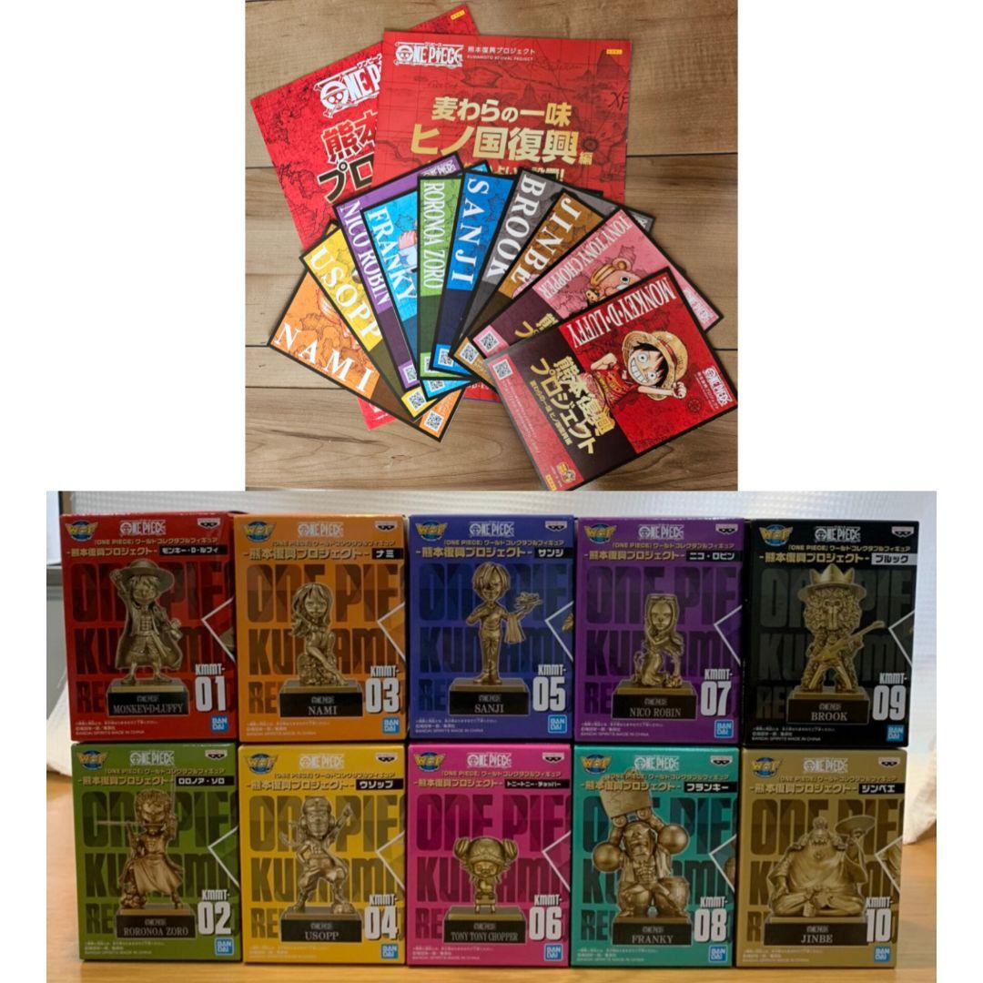 ONEPIECE 熊本復興プロジェクト 銅像ミニフィギュア