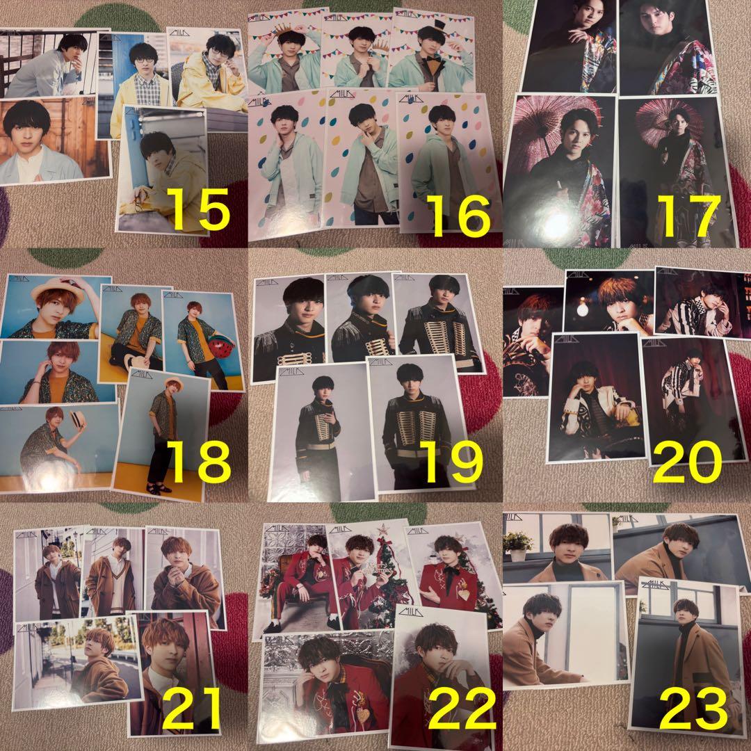 M!LK 吉田仁人 生写真 まとめ売り 109枚