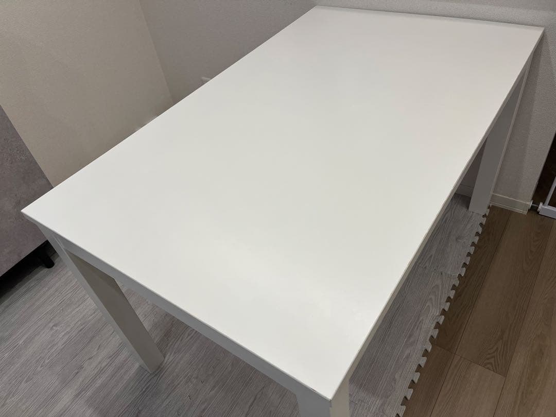 IKEA /イケア　LANEBERG レインベリ 伸長式テーブル, ホワイト