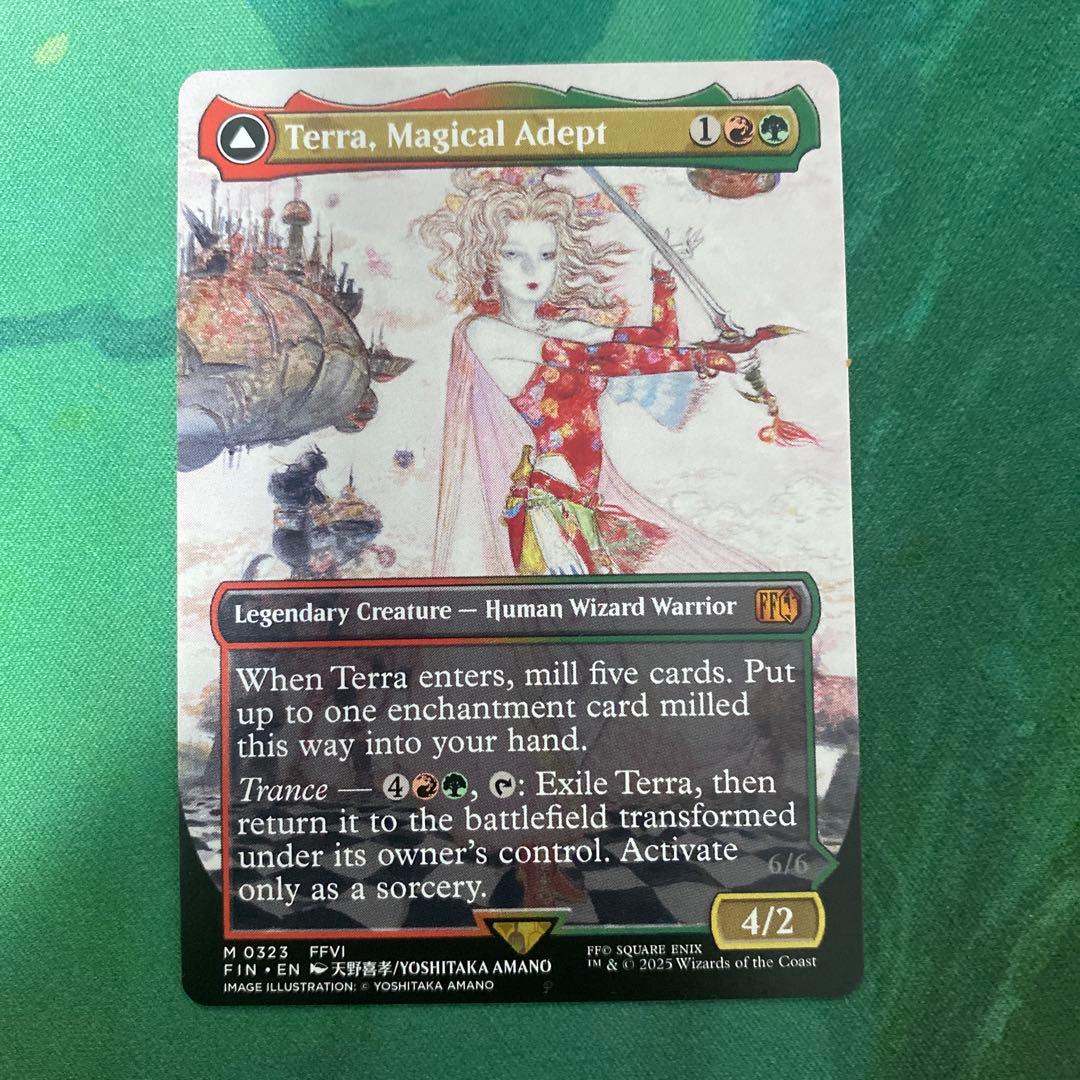 MTG 魔導戦士、ティナ　ボーダーレス　英語版