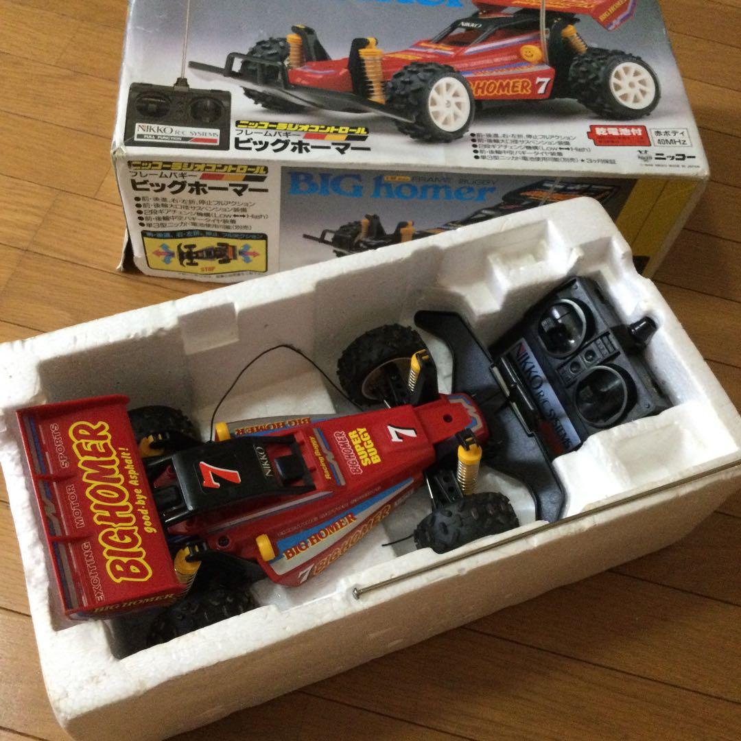 ビッグホーマー　BIG r　ラジコン　ニッコー　フレームバギー　1/18