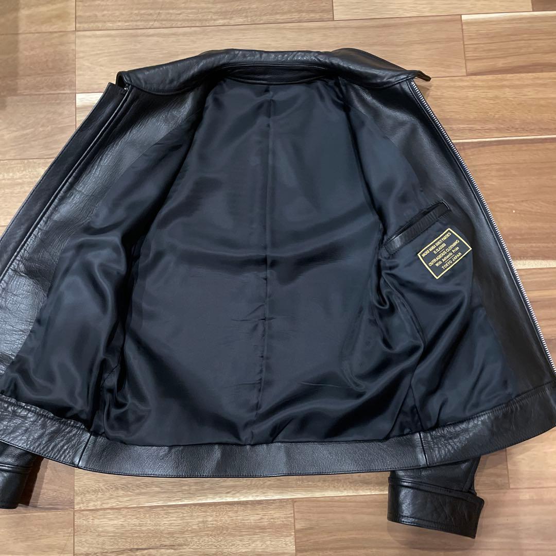 ワコマリア　レザージャケット　サイズS シングルライダース　wackomaria