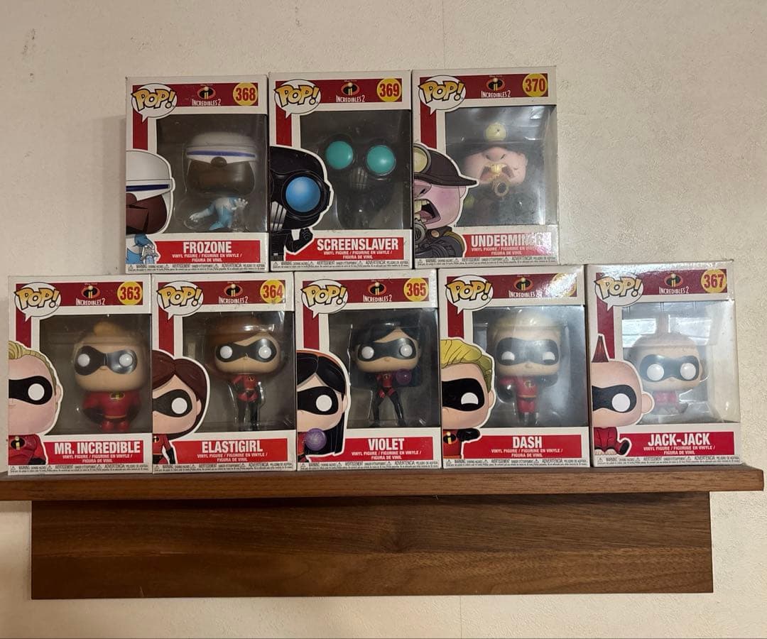 Mr.インクレディブル　funko pop フィギュア　まとめ売り
