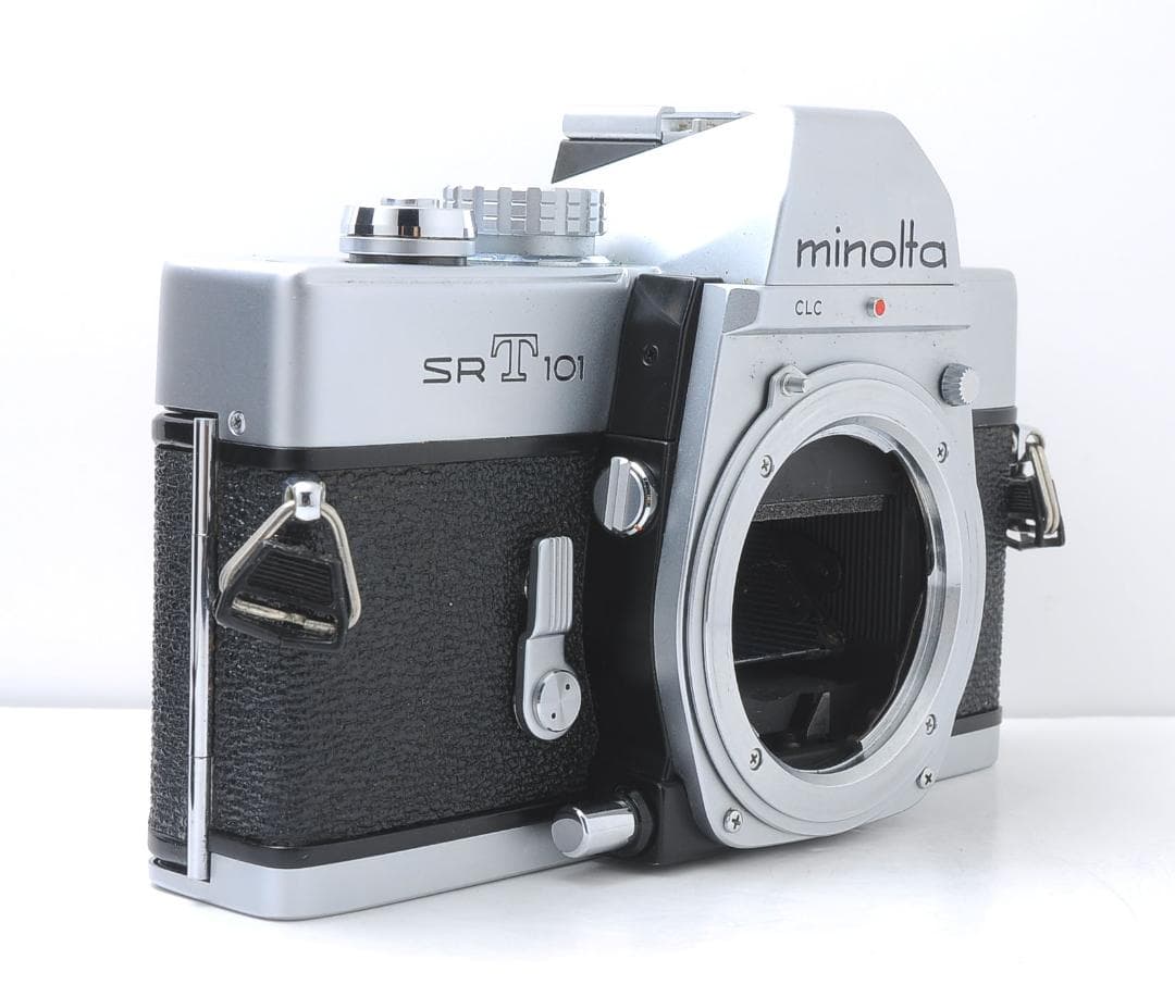 Minolta SRT101 + ROKKOR 50mm F1.7 動作良好