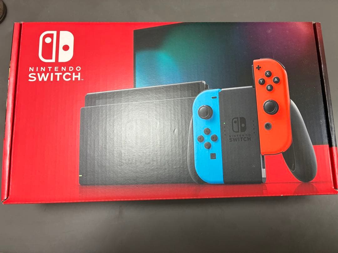 Nintendo Switch 本体 ネオンブルー/ネオンオレンジ　携帯カバー付