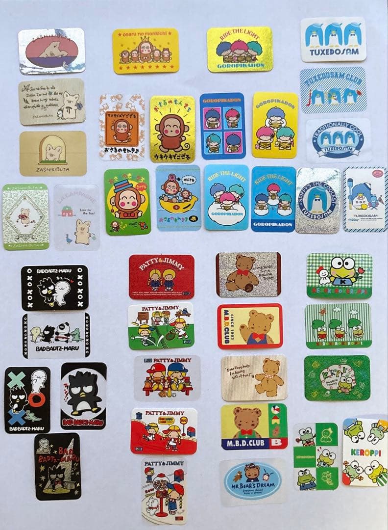 サンリオ　キャラクターズ　シール　他　95枚