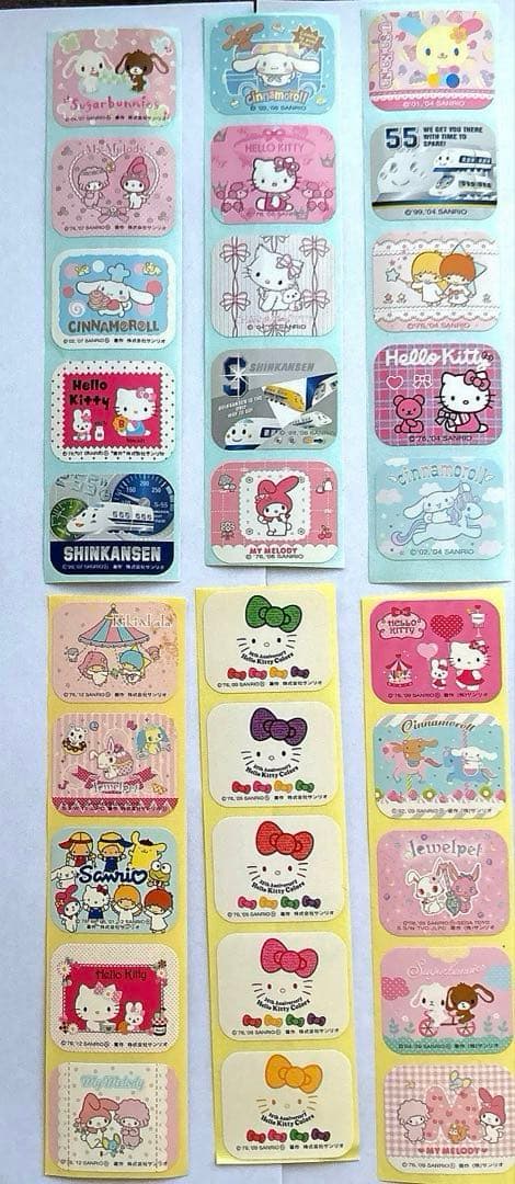 サンリオ　キャラクターズ　シール　他　95枚