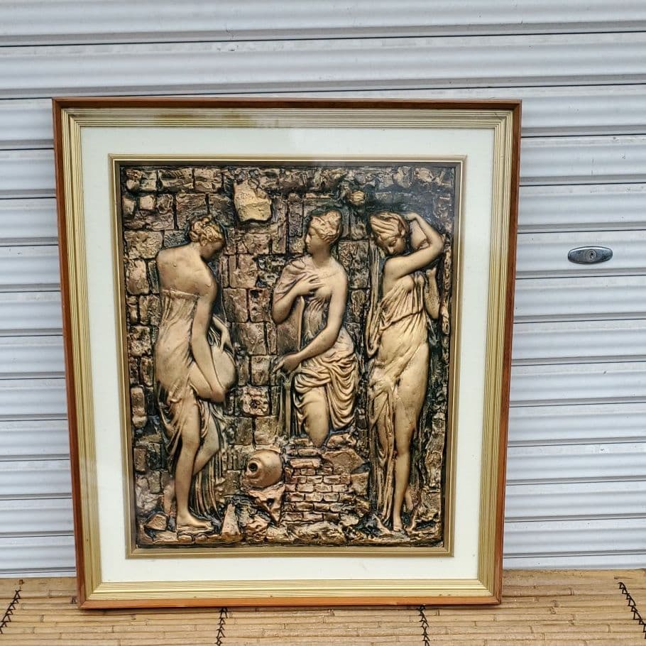 銅板　飾り　額