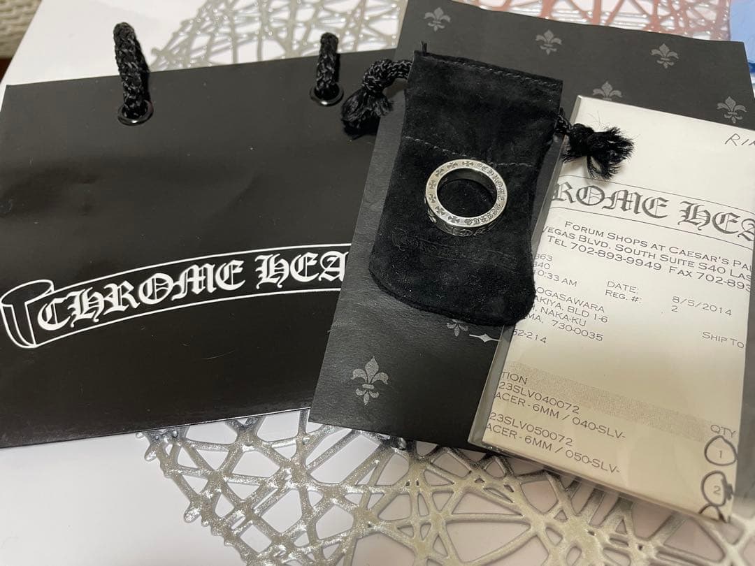 CHROME HEARTS 6mm スペーサーフォーエバーリング