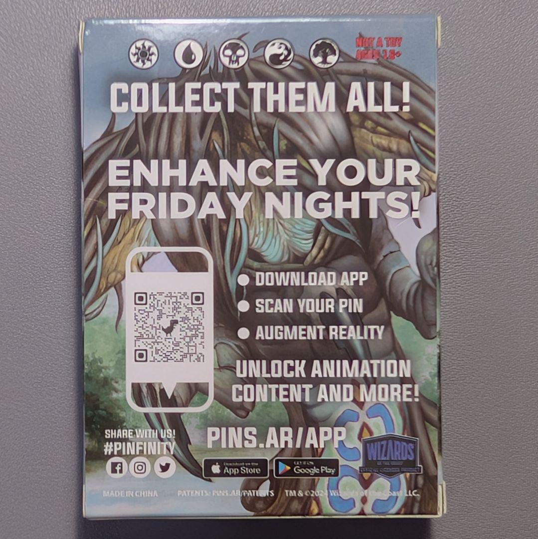 【未使用】MTG　Pinfinity　スリヴァーの首領　提示用　金属製