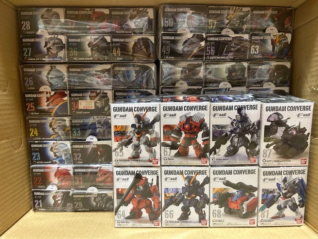 (説明欄必読)ガンダム　コンバージ 57体　まとめ売り