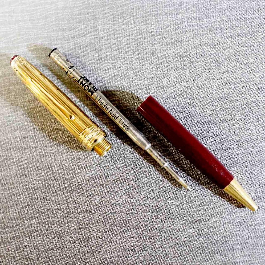 【レア 送料込み】モンブラン ボールペン １６４２ バーメイル ボルドー