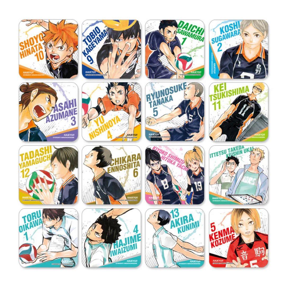 2BOX■『ハイキュー!!』アートコースター(R) 第1弾 全種セット BOX