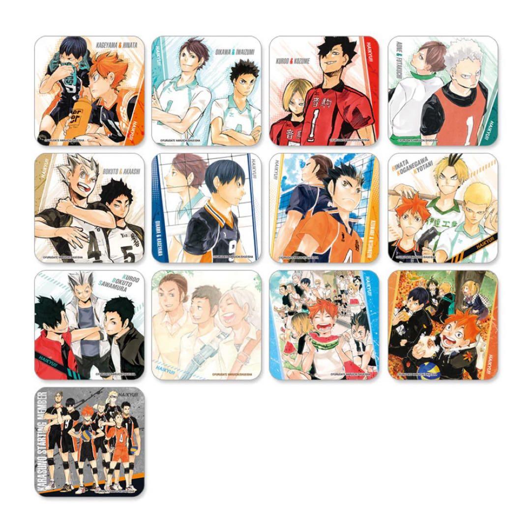 2BOX■『ハイキュー!!』アートコースター(R) 第1弾 全種セット BOX