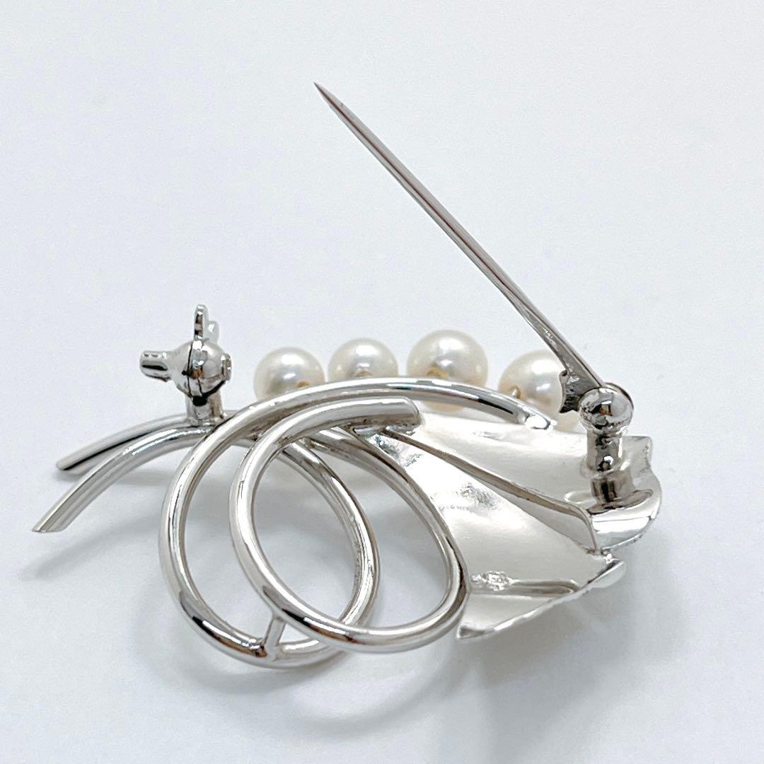 極美品✨MIKIMOTO ミキモト パール　ブローチ　コサージュ