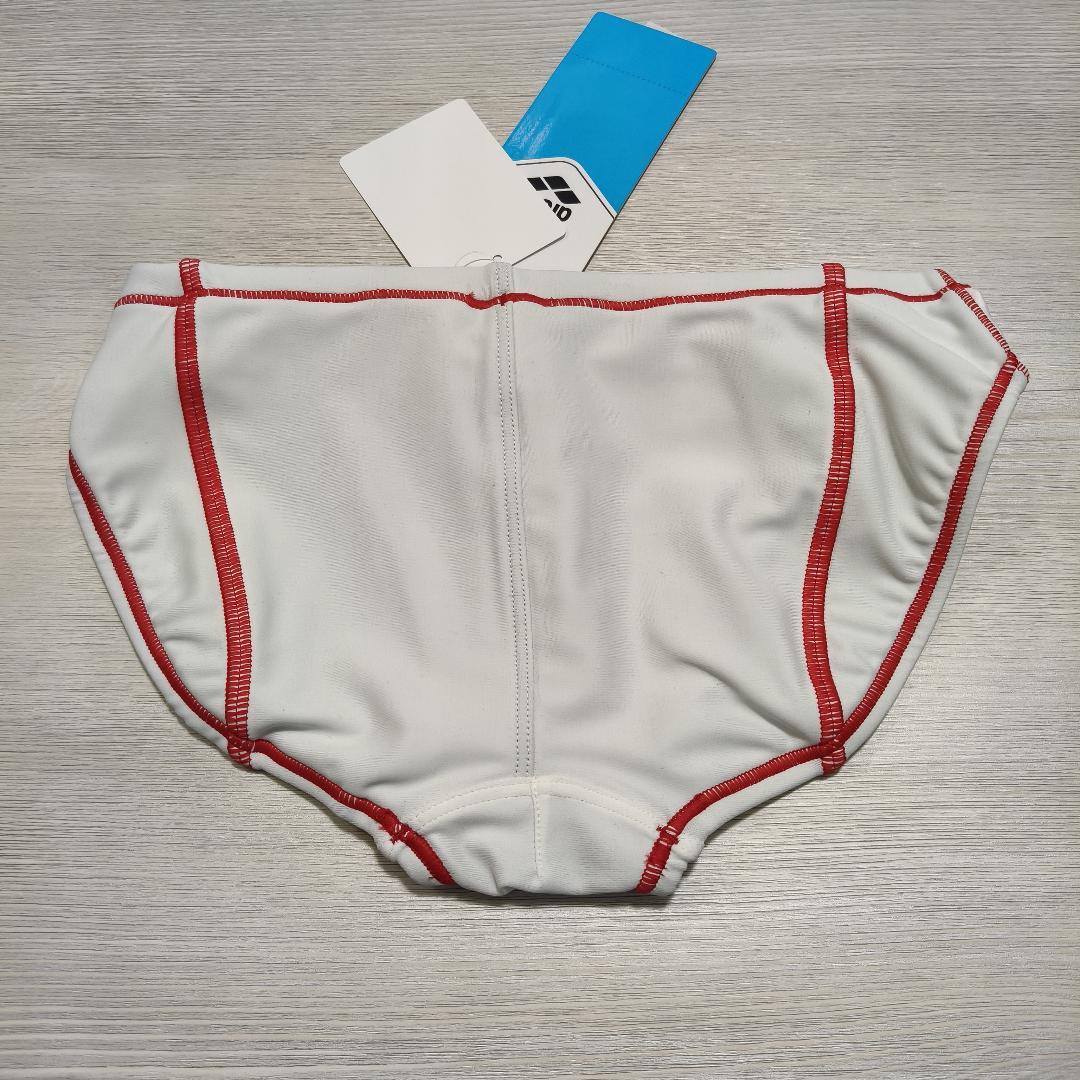 Mサイズ メンズ 競泳水着 アリーナ arena 競パン 24A/W新作 白赤