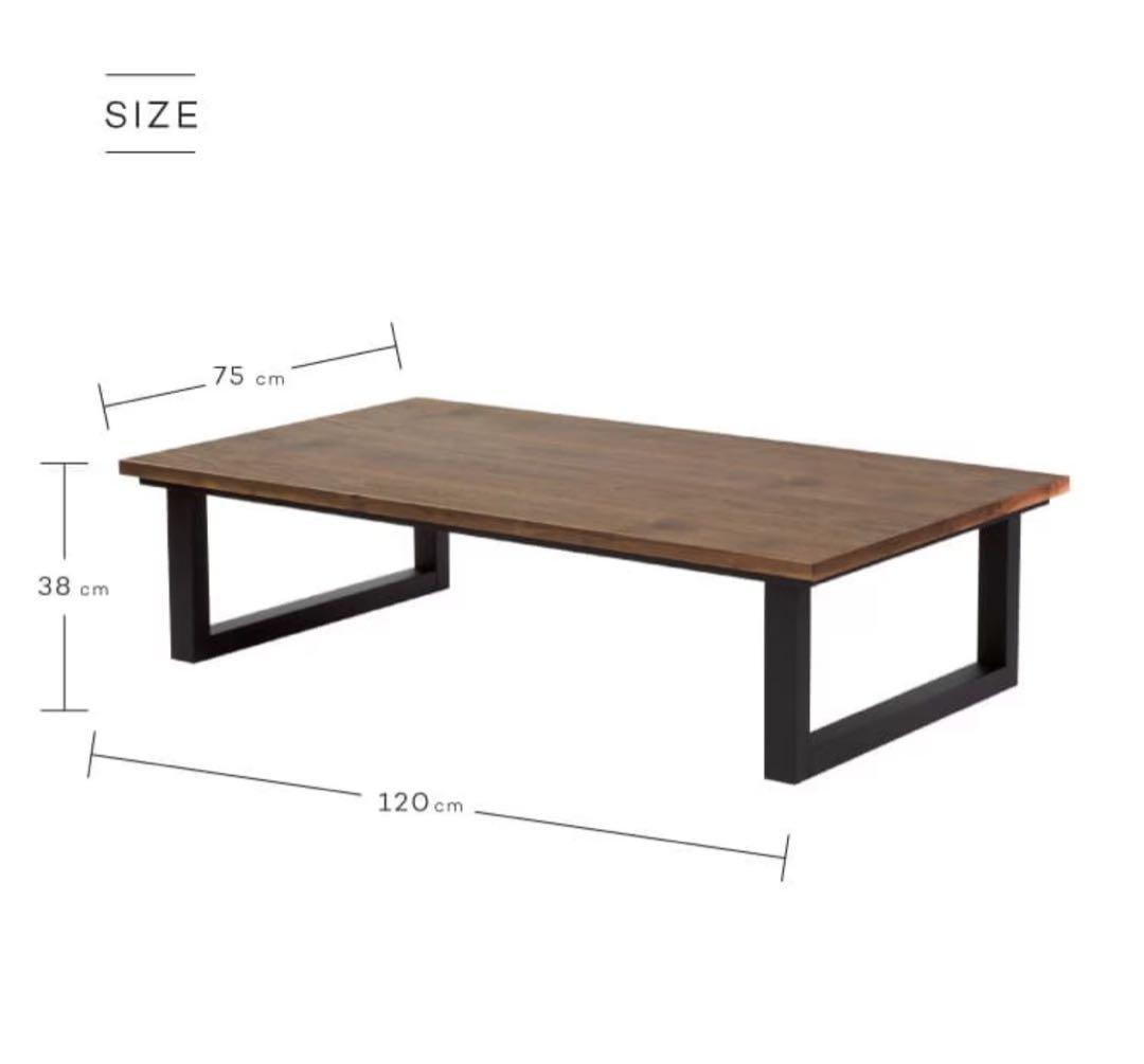 シロ　サイ ウォールナットⅡ Sai Walnut2 こたつテーブル