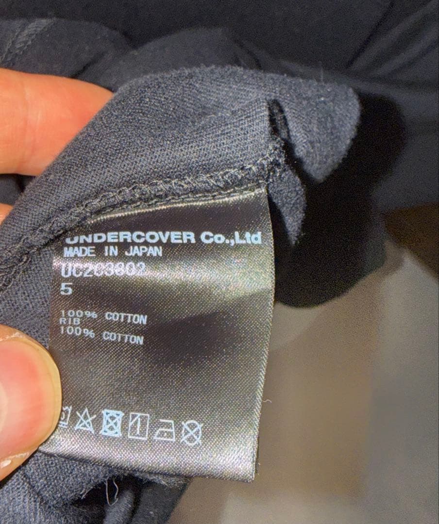 【未使用】undercover DESTROY刺繍Tシャツ 【サイズ5】