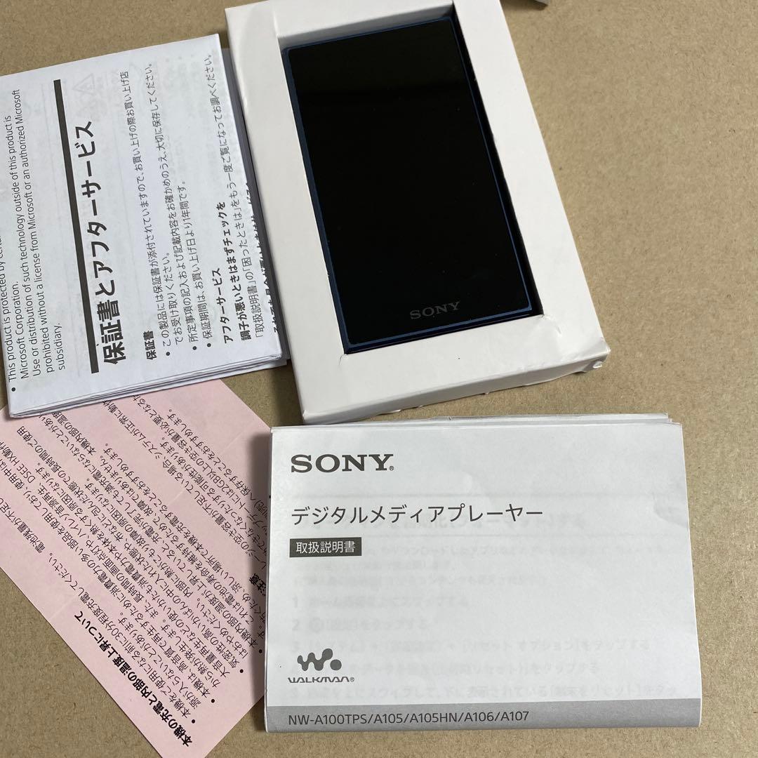 ソニー ウォークマン 16GB Aシリーズ NW-A105