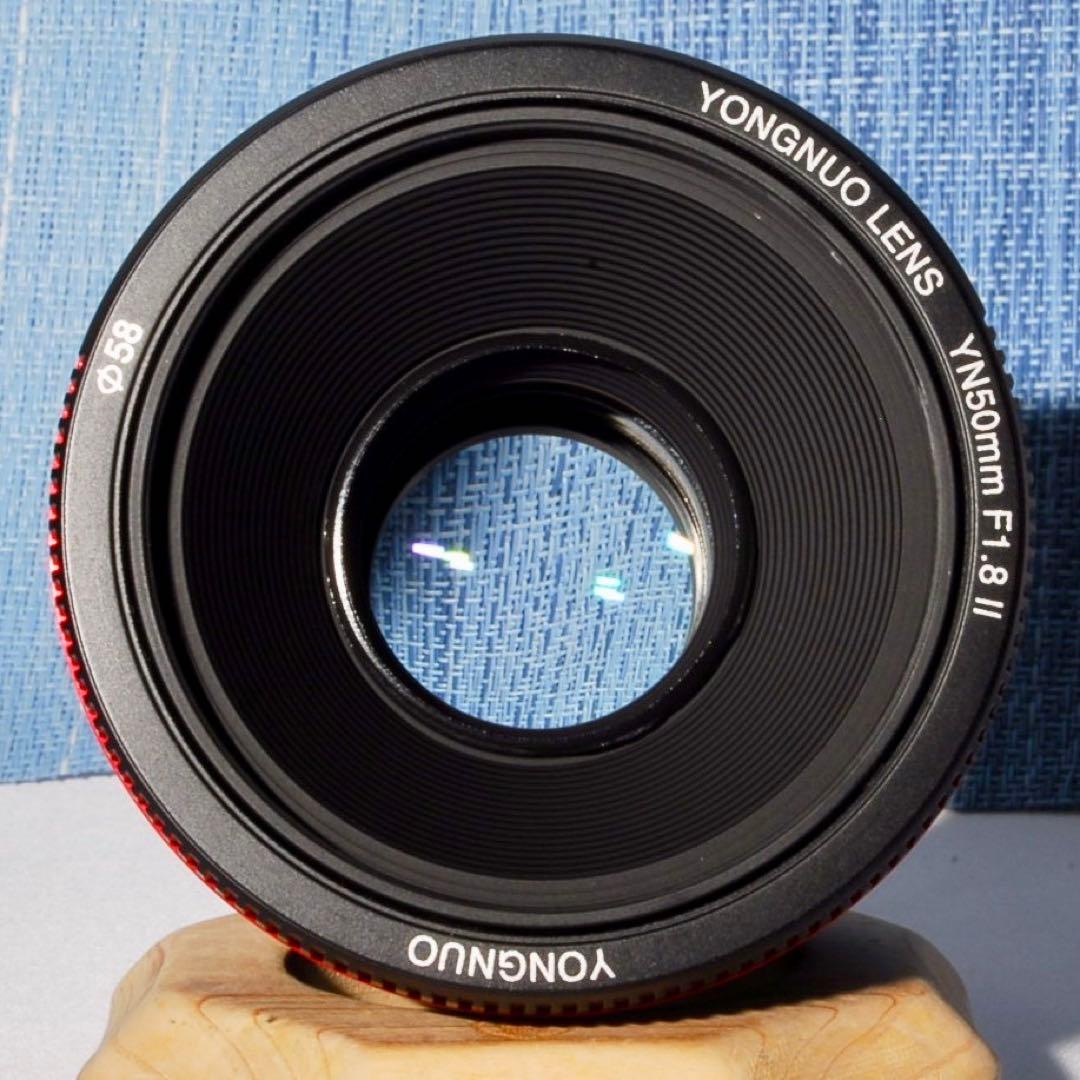 ♥️新品級♥️YONGNUO YN50mm F1.8 II 単焦点レンズ