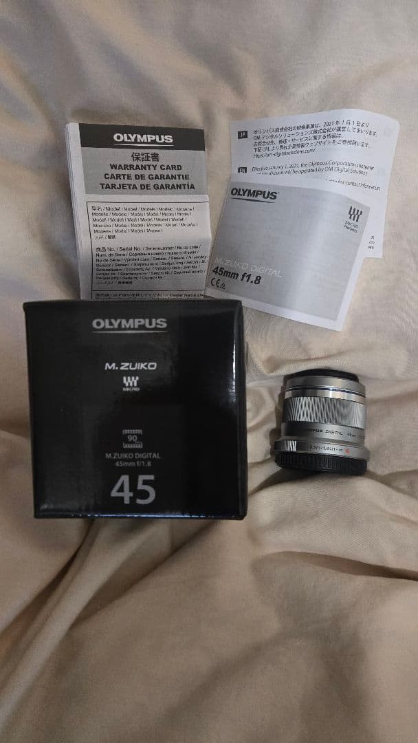 レンズ(単焦点) OLYMPUS M.ZUIKO DIGITAL 45mm f/1.8