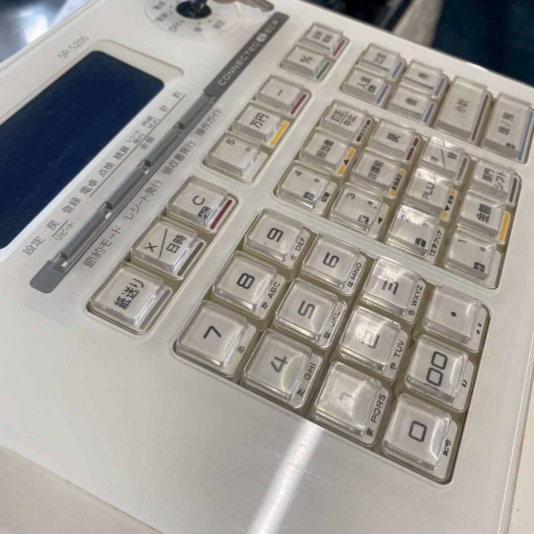 CASIO SR-5200 レジスター ホワイト