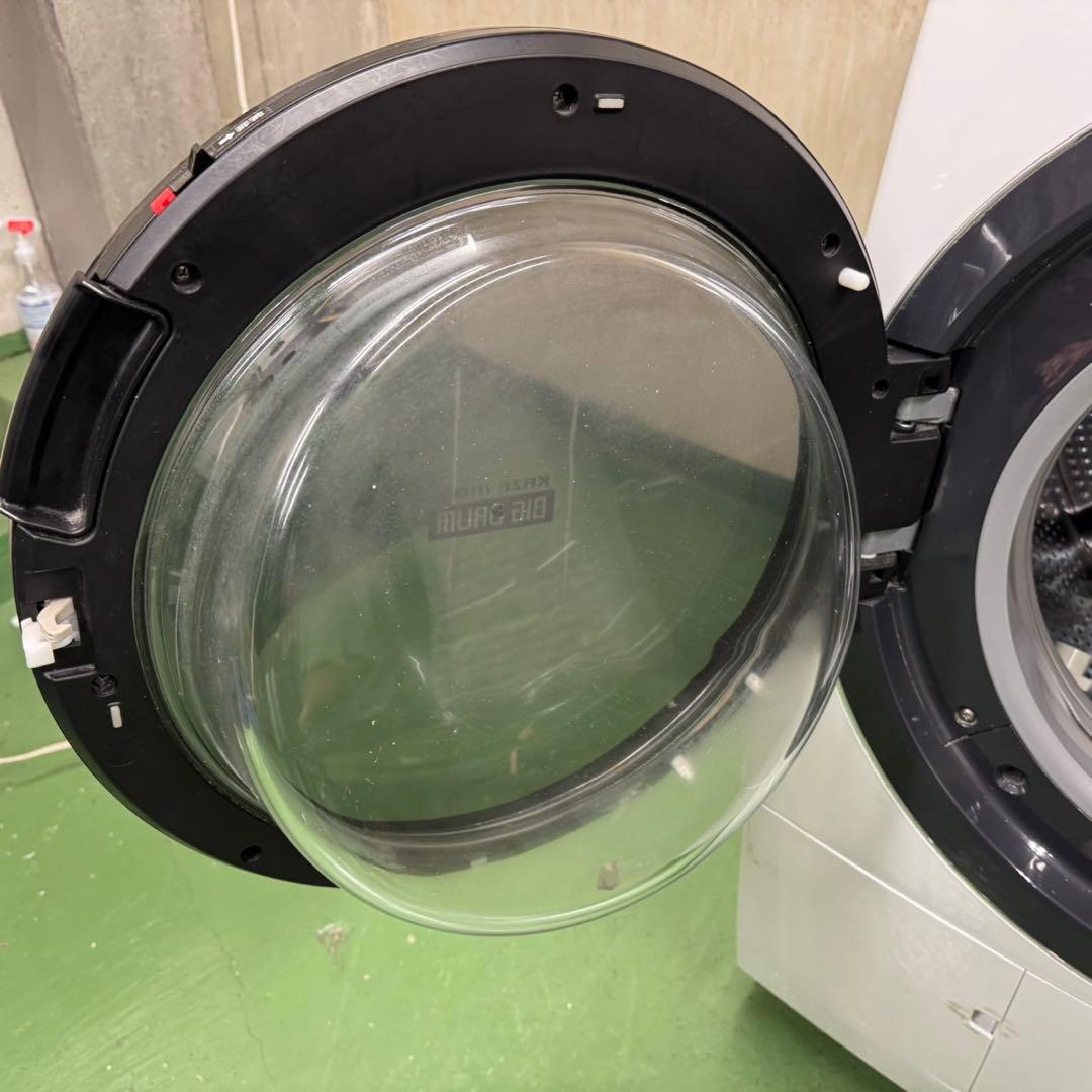 112 日立ドラム式洗濯機　乾燥付　10/6kg 小型　一人暮らし　左開き　安い