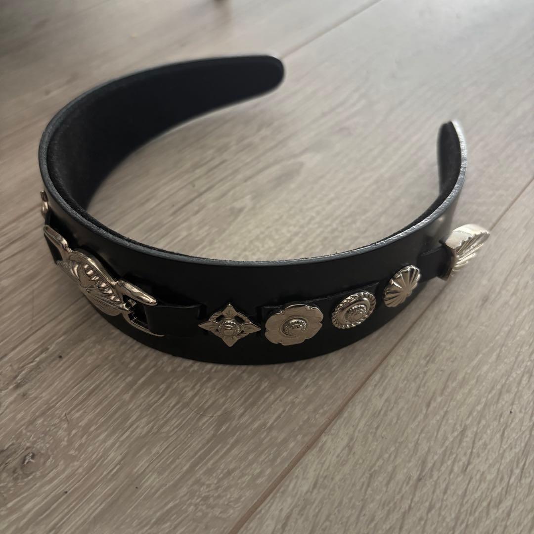 TOGA カチューシャ leather headband2 ヘアバンド