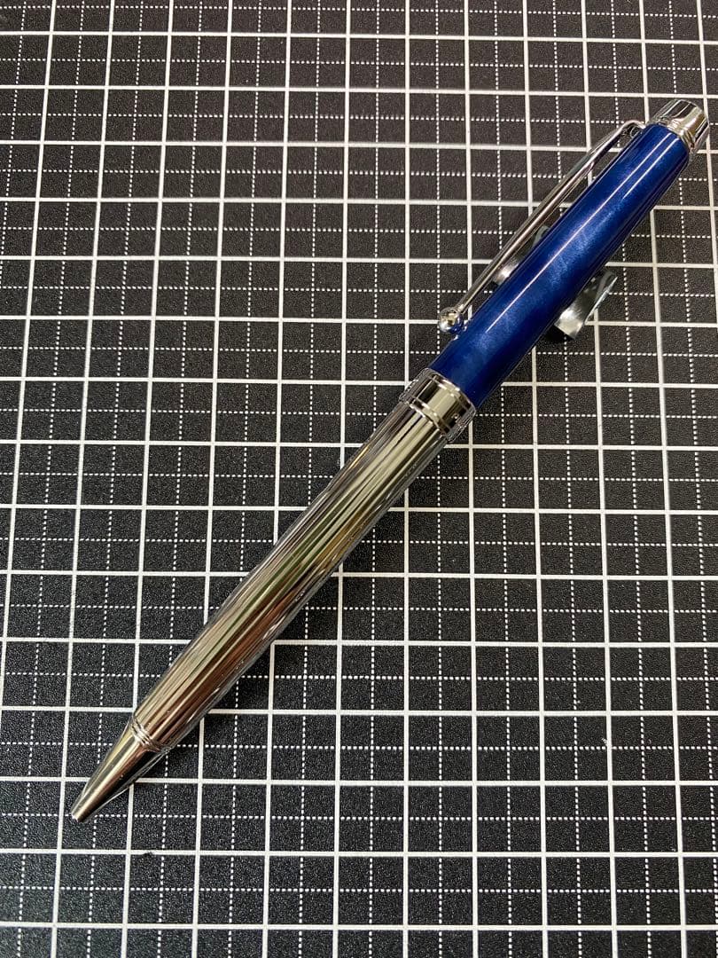 PILOT GRANCE Rhodium-combi Blue ボールペン