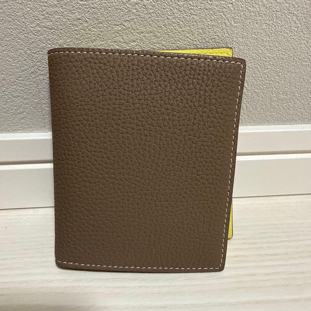 ボナベンチュラ バイフォールドウォレット エトープ イエロー 二つ折り 財布