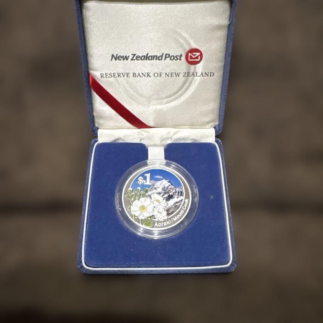 2007年ニュージーランド　1ドル　銀貨　1オンス