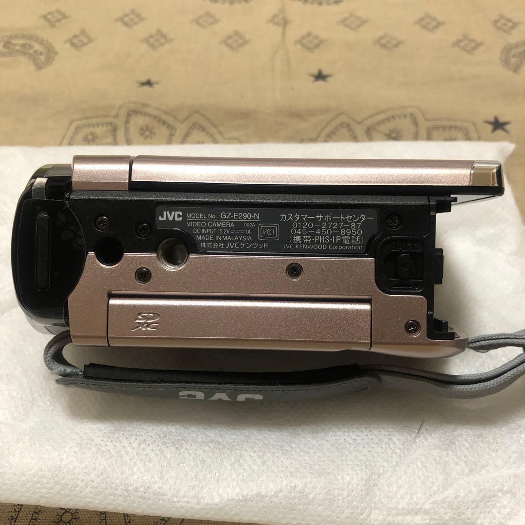 極美品 JVC Everio GZ-E290 バッテリー2個付 ビデオカメラ