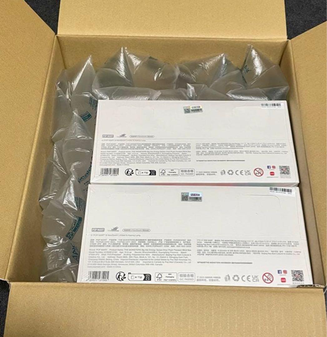 正規品 未開封 Labubu Big into Energy ２アソートボックス