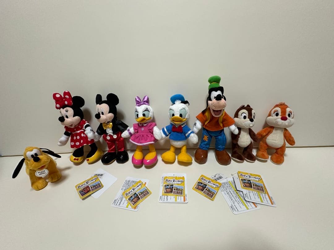 ディズニーランド　ポージープラッシー　ぬいぐるみ　コスチューム　トゥーンタウン