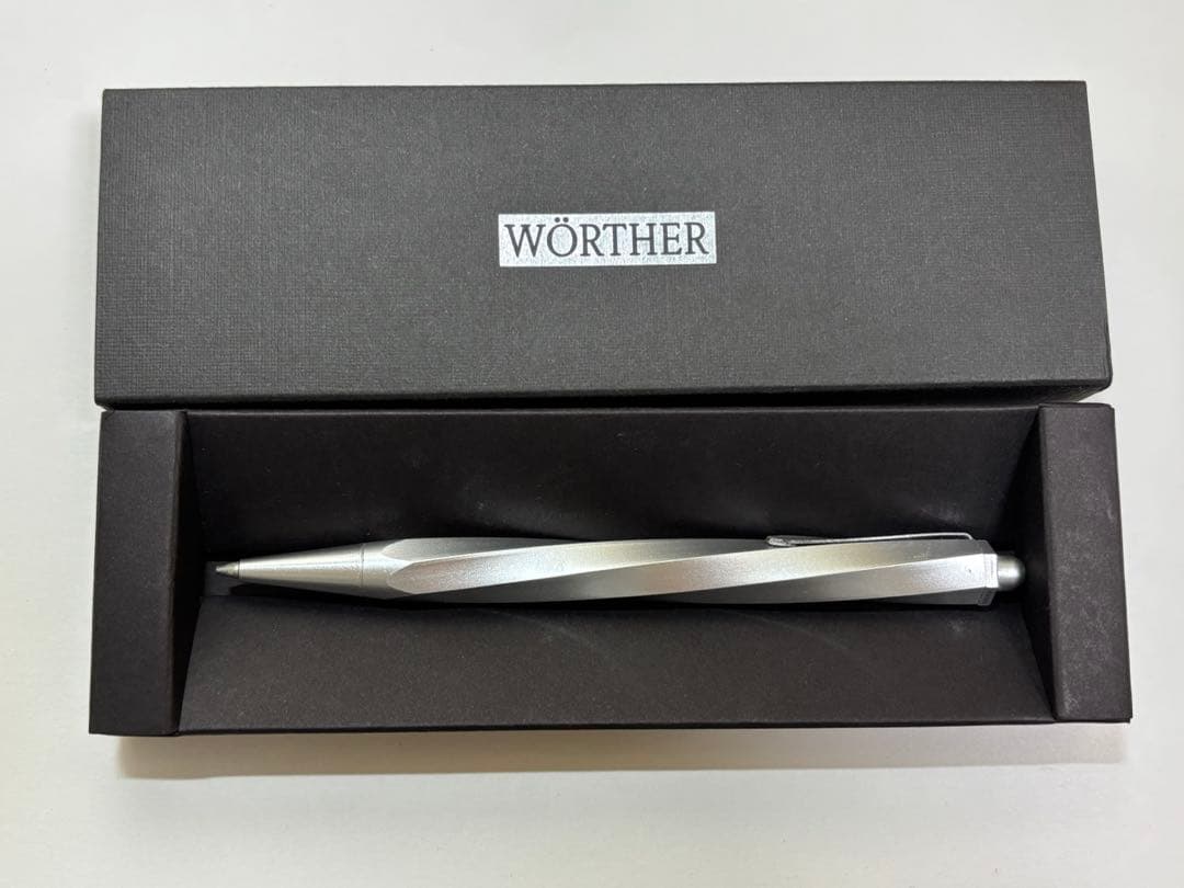 ワルサー WORTHER スパイラル シャープペン 0.5mm 廃番 廃盤