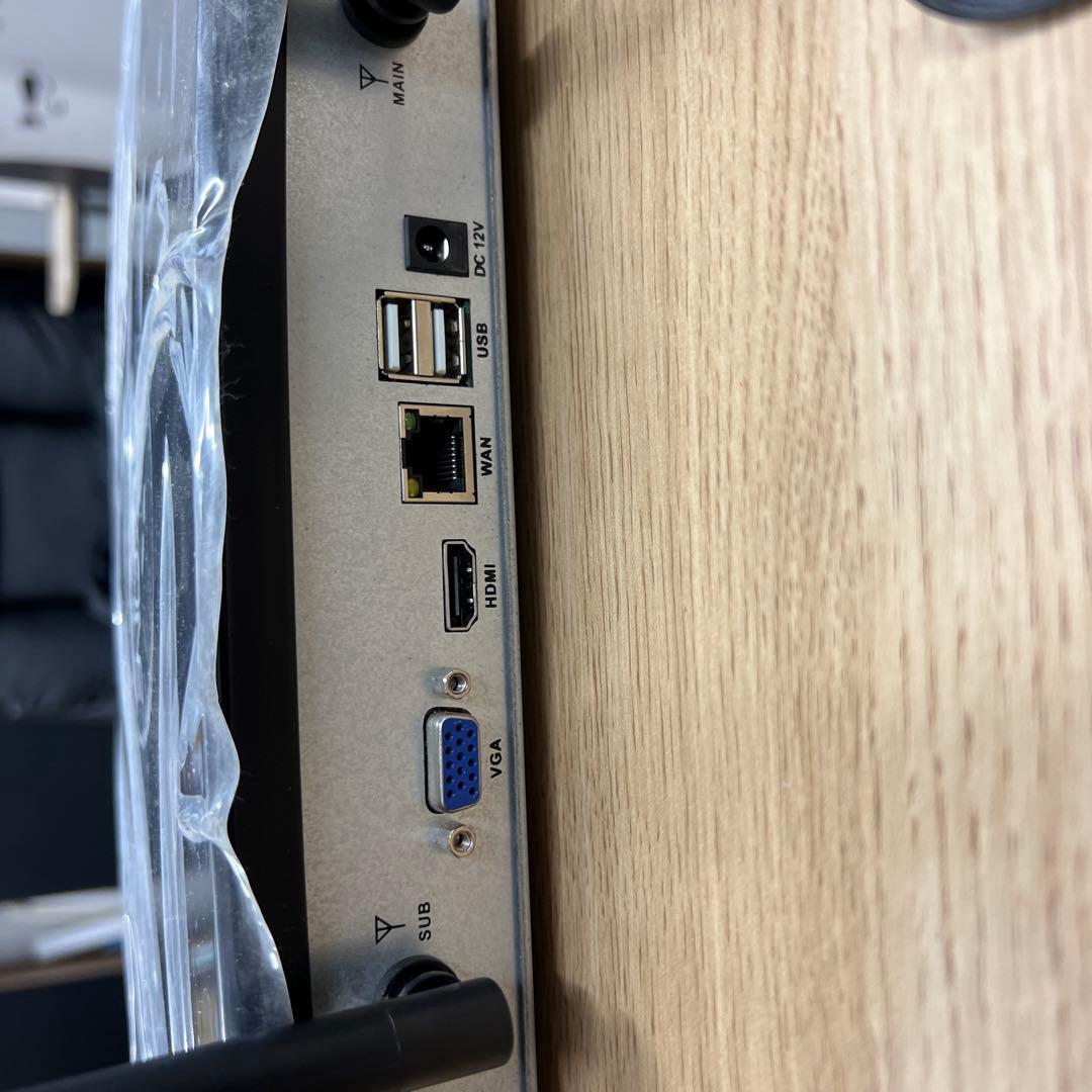 【維那☆】A-ZONE 防犯カメラシステム 4台セット【ジャンク】