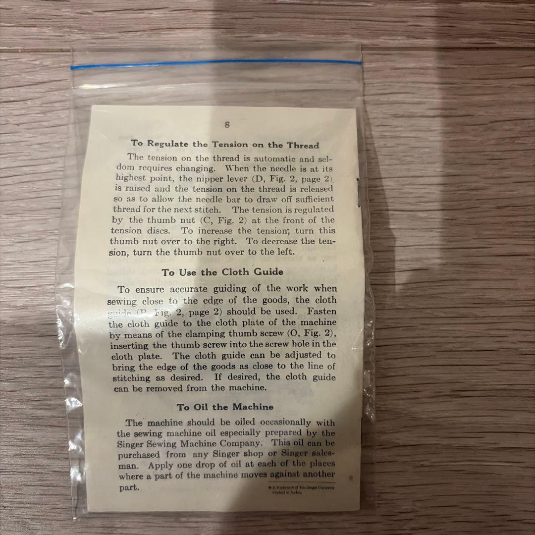 希少　アンティーク SINGER シンガー トイミシン